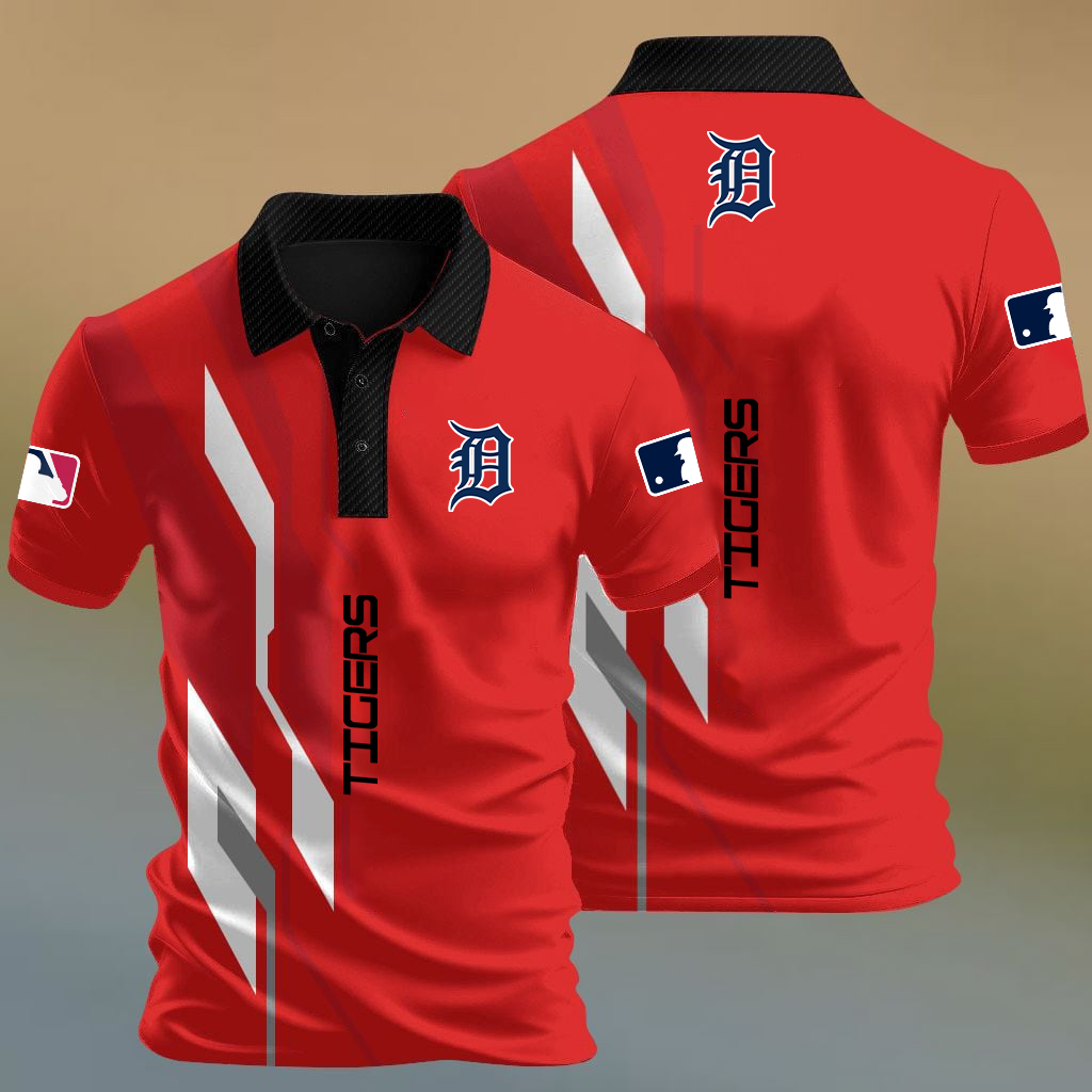 MLB x DET Baseball Premium Polo Shirt HLP HLPHUONG