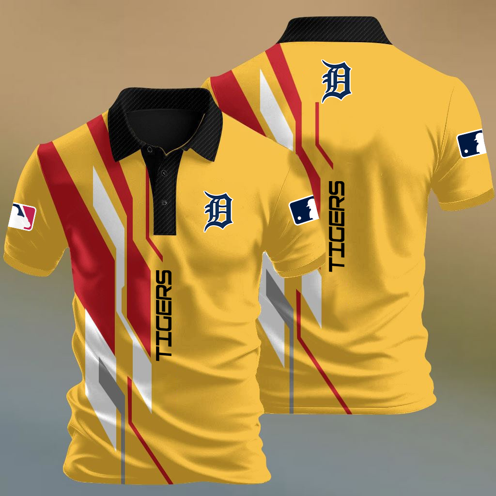 MLB x DET Baseball Premium Polo Shirt HLP HLPHUONG
