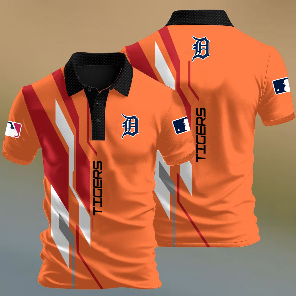 MLB x DET Baseball Premium Polo Shirt HLP HLPHUONG