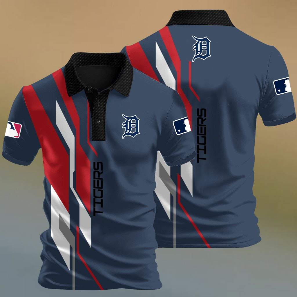 MLB x DET Baseball Premium Polo Shirt HLP HLPHUONG