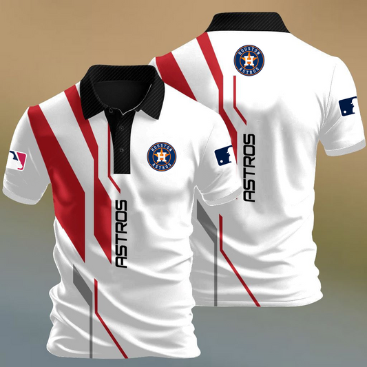 MLB x HOU Baseball Premium Polo Shirt HLP HLPHUONG