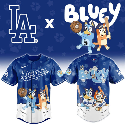 MLB x LAD Bluey Baseball Jersey HLP HLPHUONG