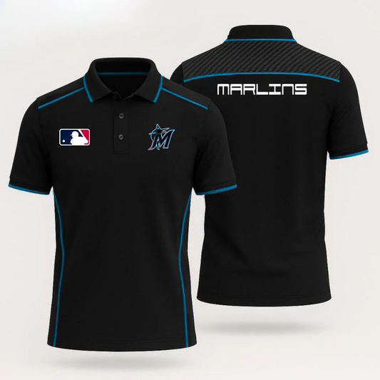 MLB x MIA Premium Polo Shirt HLP HLPHUONG