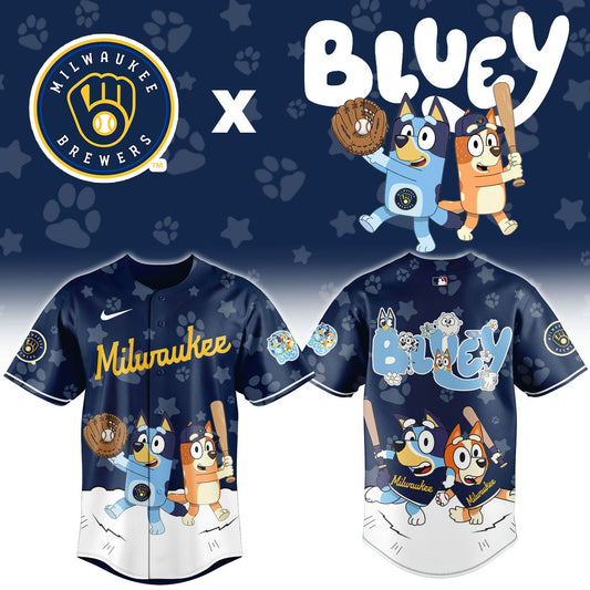 MLB x MIL Bluey Baseball Jersey HLP HLPHUONG