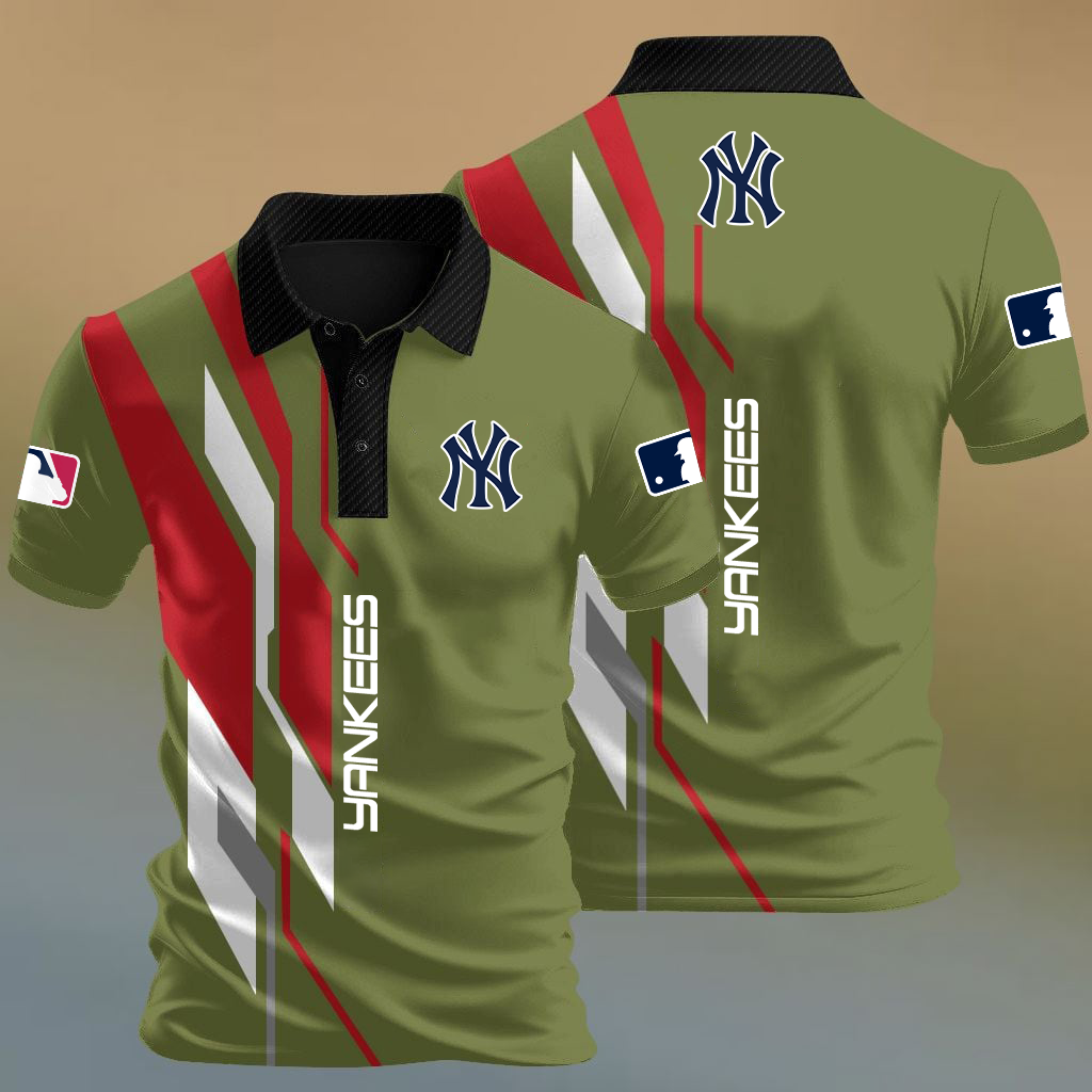MLB x NYY Baseball Premium Polo Shirt HLP HLPHUONG