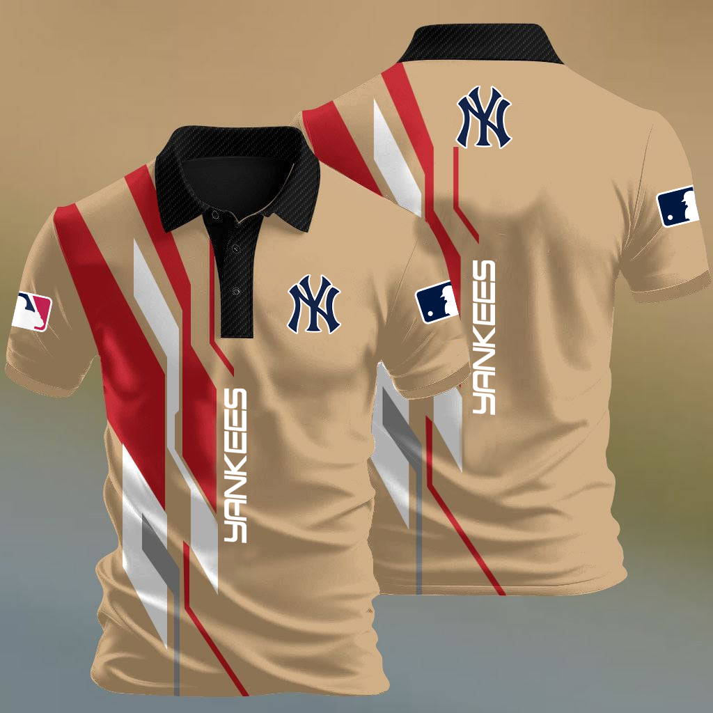 MLB x NYY Baseball Premium Polo Shirt HLP HLPHUONG