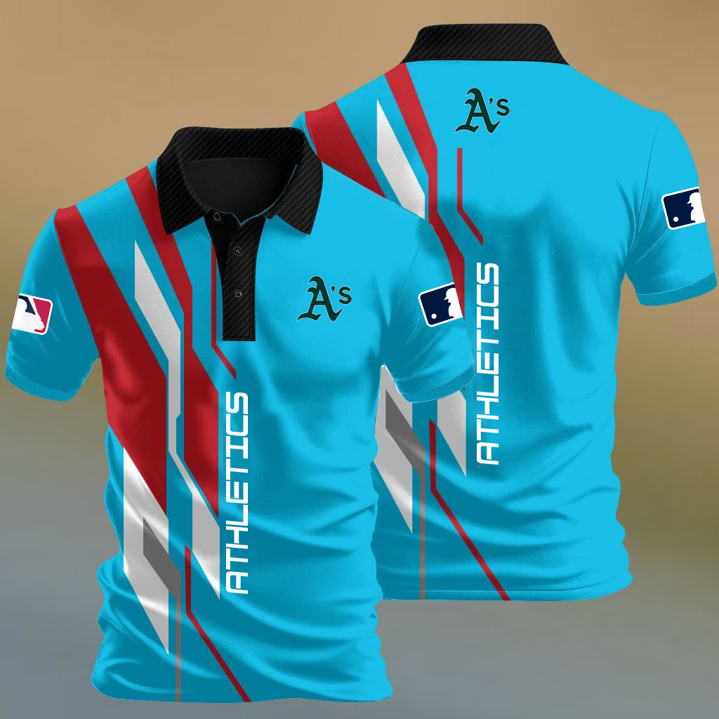 MLB x OAK Baseball Premium Polo Shirt HLP HLPHUONG