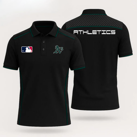 MLB x OAK Premium Polo Shirt HLP HLPHUONG