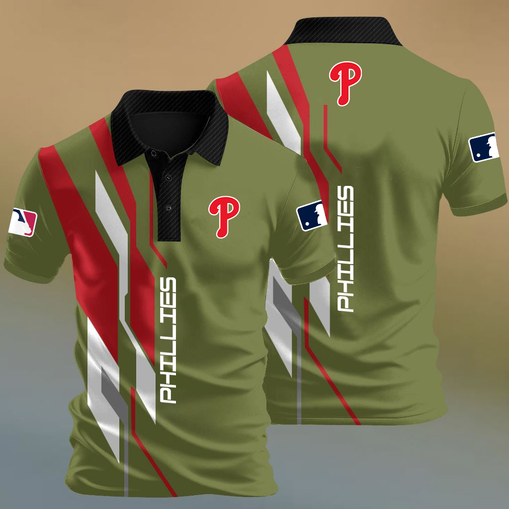 MLB x PHI Baseball Premium Polo Shirt HLP HLPHUONG