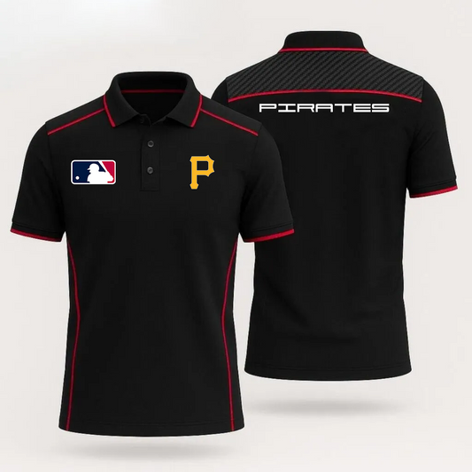 MLB x PIT Redline Premium Polo Shirt HLP HLPHUONG