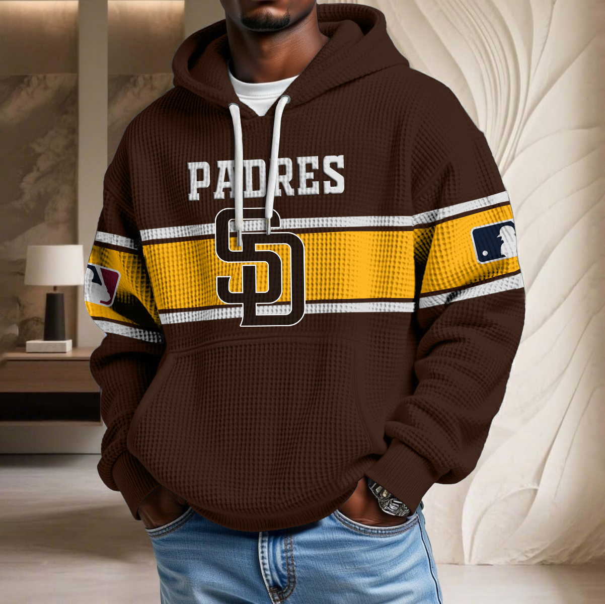 MLB x SD Waffle Hoodie HLP HLPHUONG