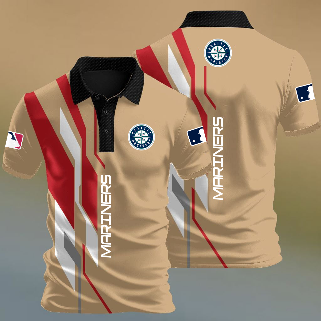 MLB x SEA Baseball Premium Polo Shirt HLP HLPHUONG