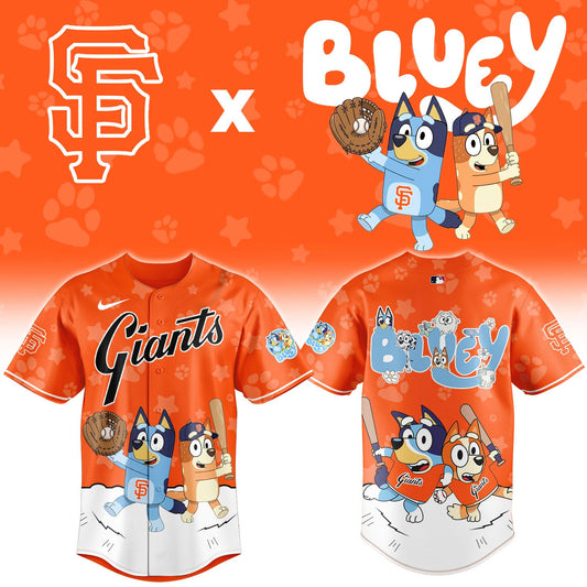 MLB x SF Bluey Baseball Jersey HLP HLPHUONG