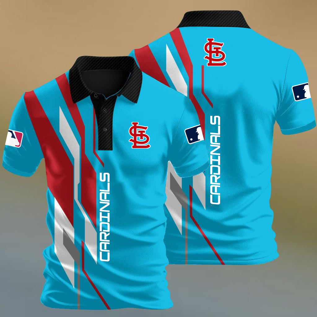 MLB x STL Baseball Premium Polo Shirt HLP HLPHUONG