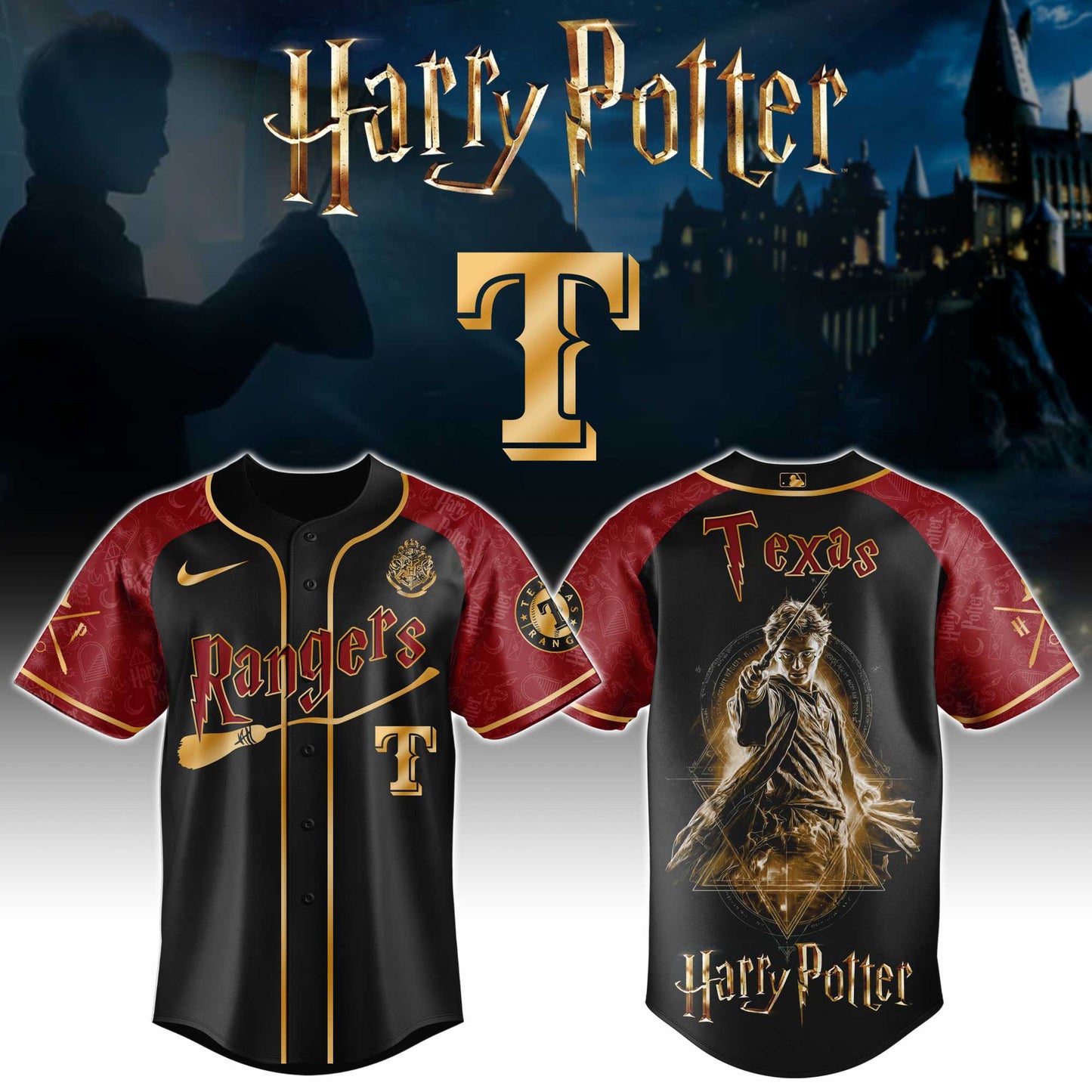 MLB x TEX H Potter Baseball Jersey HLP HLPHUONG