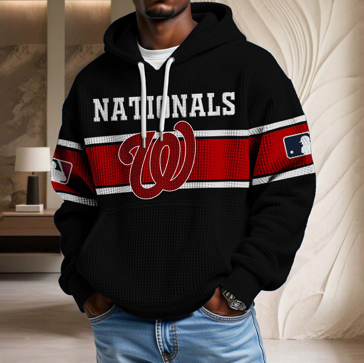 MLB x WAS Waffle Hoodie HLP HLPHUONG