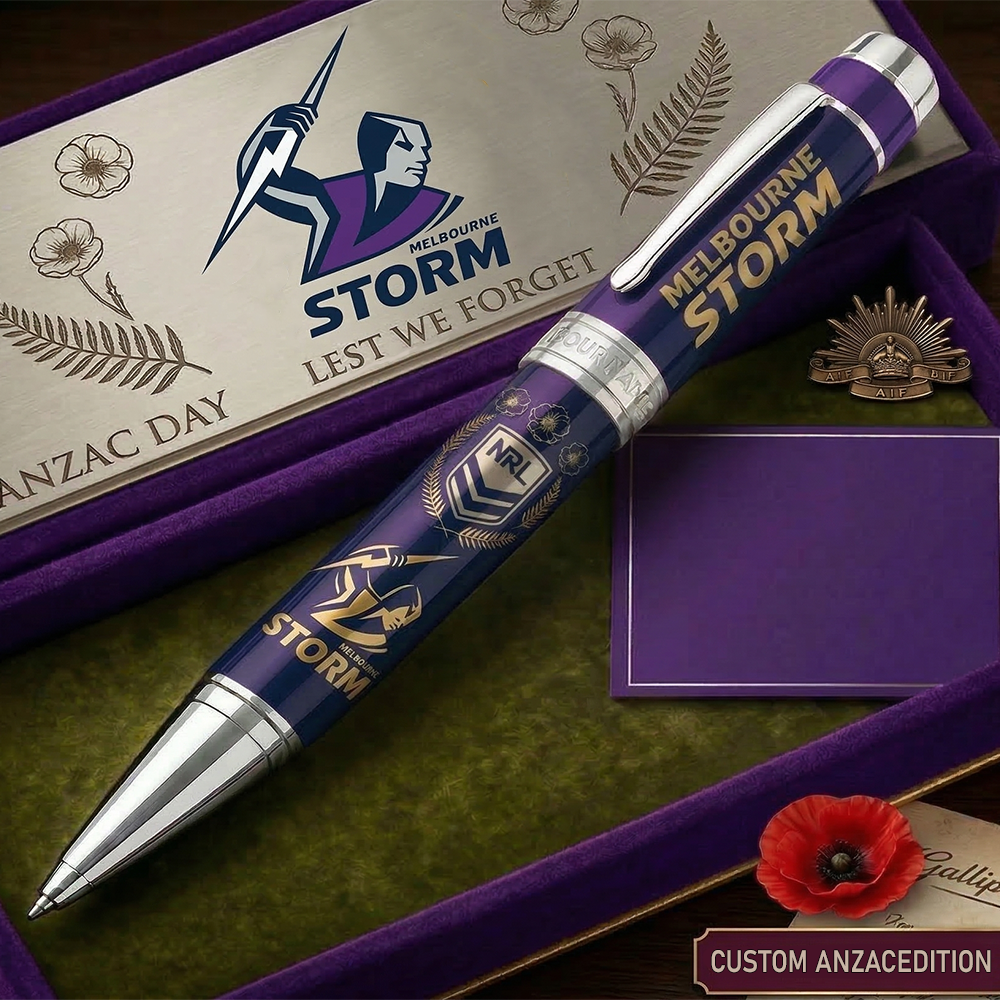 MS_NRL Custom Name Ballpoint Pen Gift For Fans - Limited Edition NAK TTT