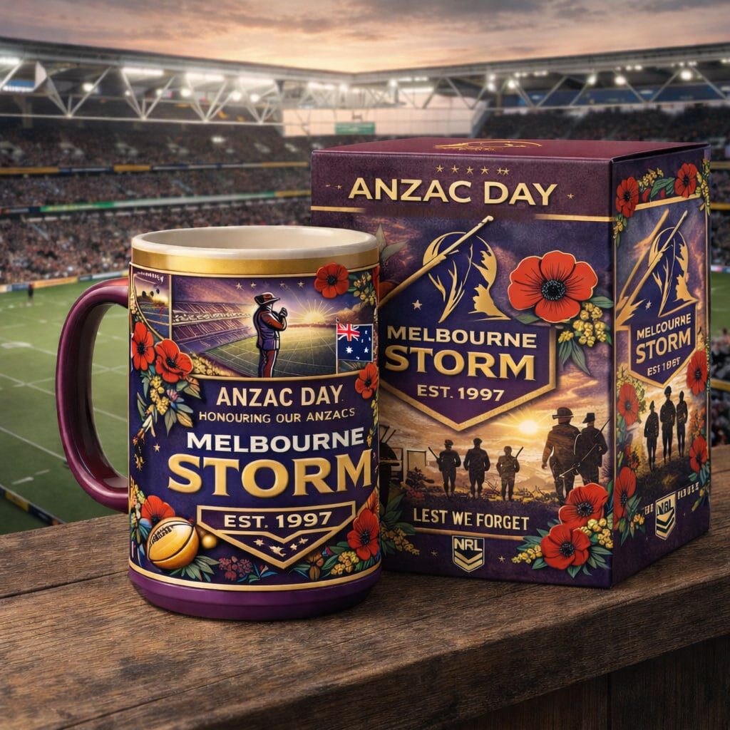 MS x NRL ANZAC Day Commemorative Mug NAK NHT