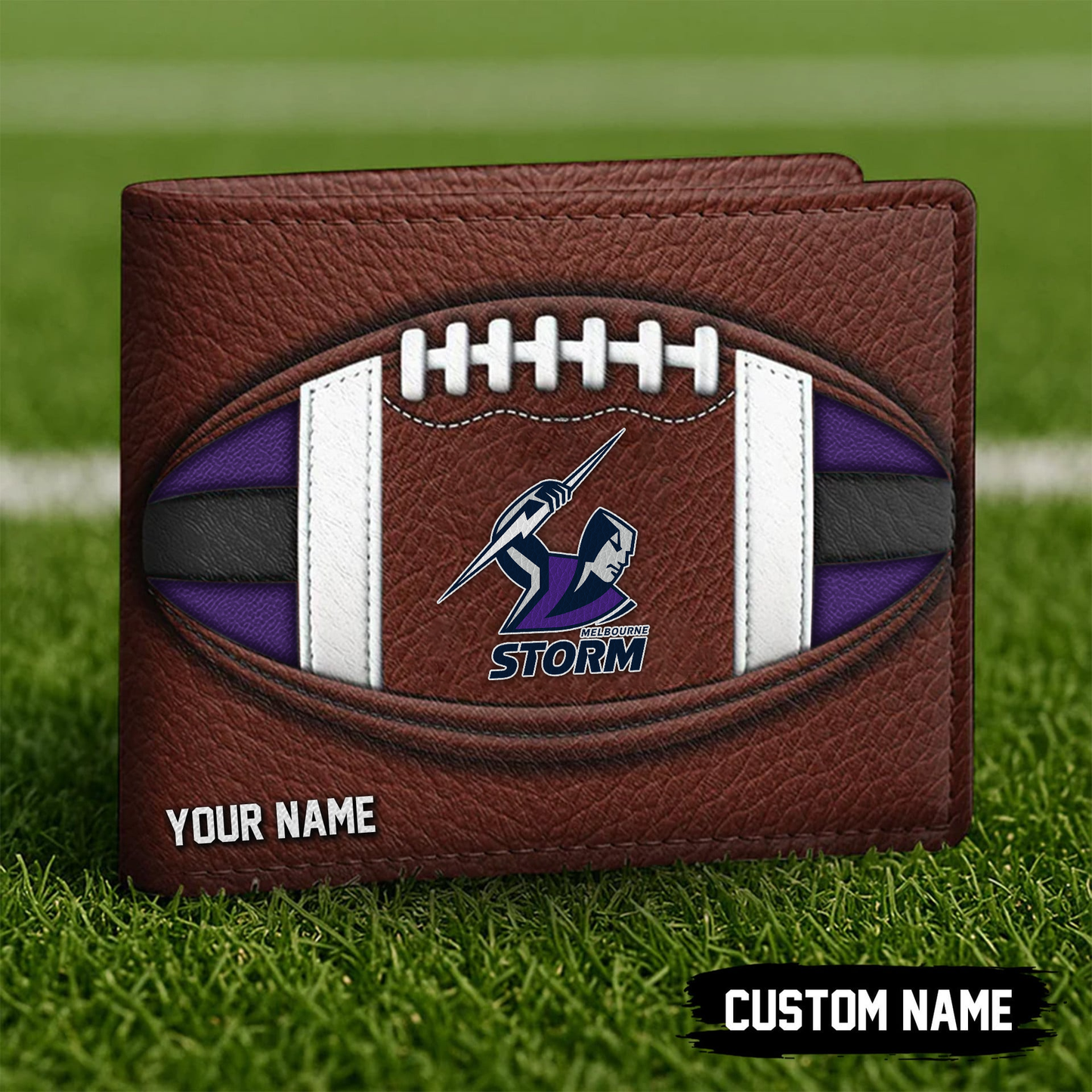 MS x NRL Premium Leather Wallet DDT NTL
