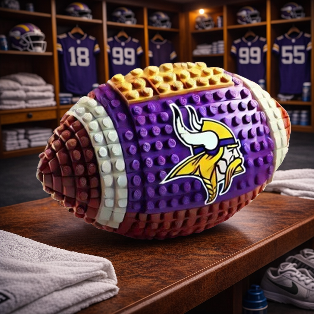 MV x NFL Team Building Block Football Set DDT CTND