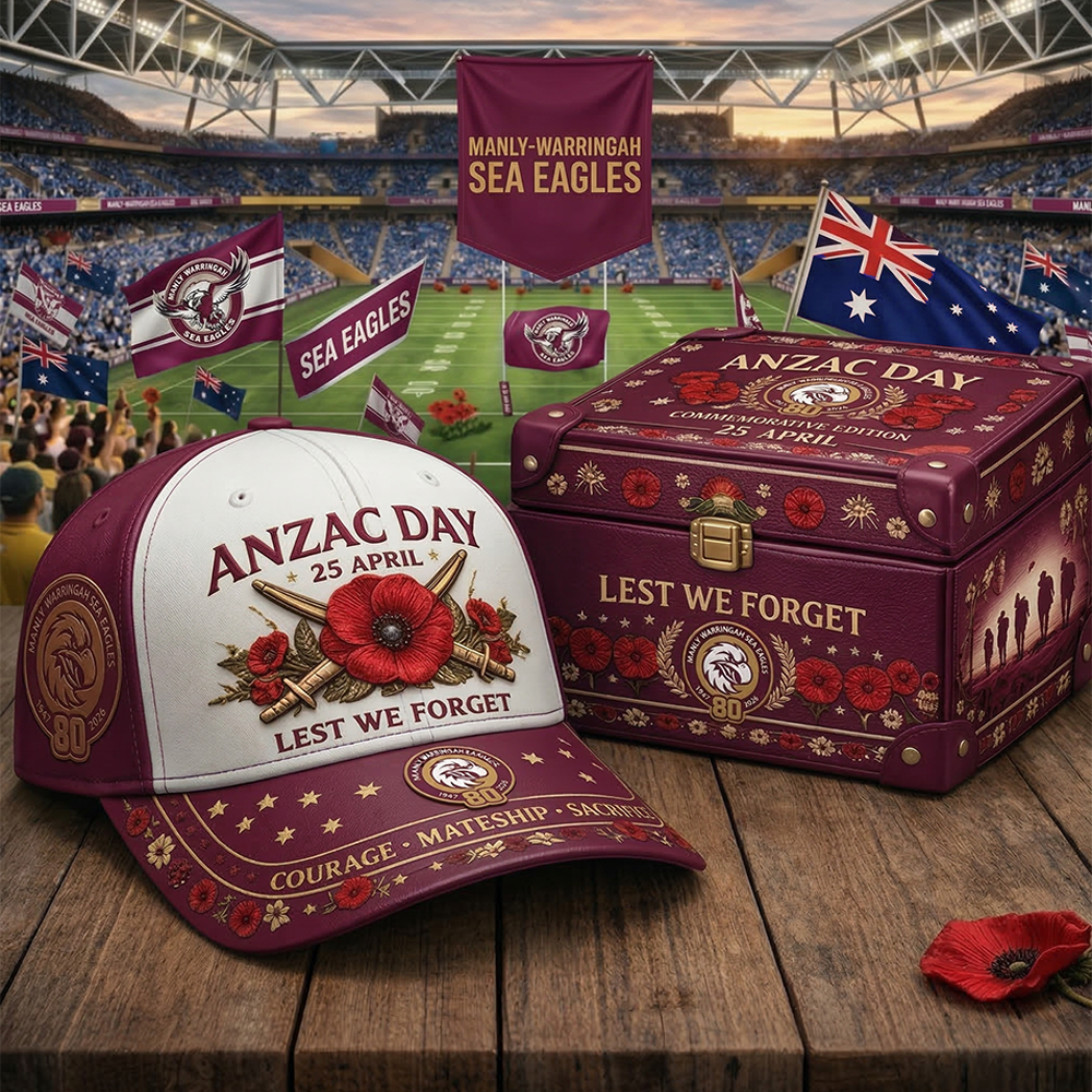 MW_NRL ANZAC Day Heritage Edition - Limited Lest We Forget Team Cap Set NAK TTT