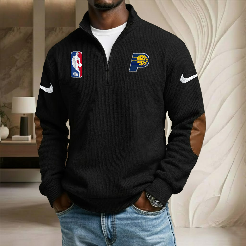 NBA x IND Sport Team Stand Collar Half-zip Sweatshirt HLP HLPHUONG