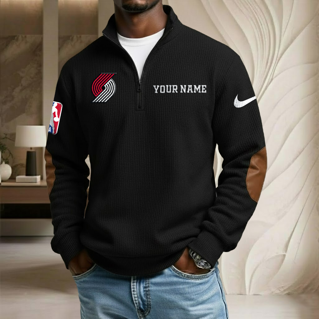 NBA x PT Custom Name Stand Collar Half-zip Sweatshirt HLP HLPHUONG
