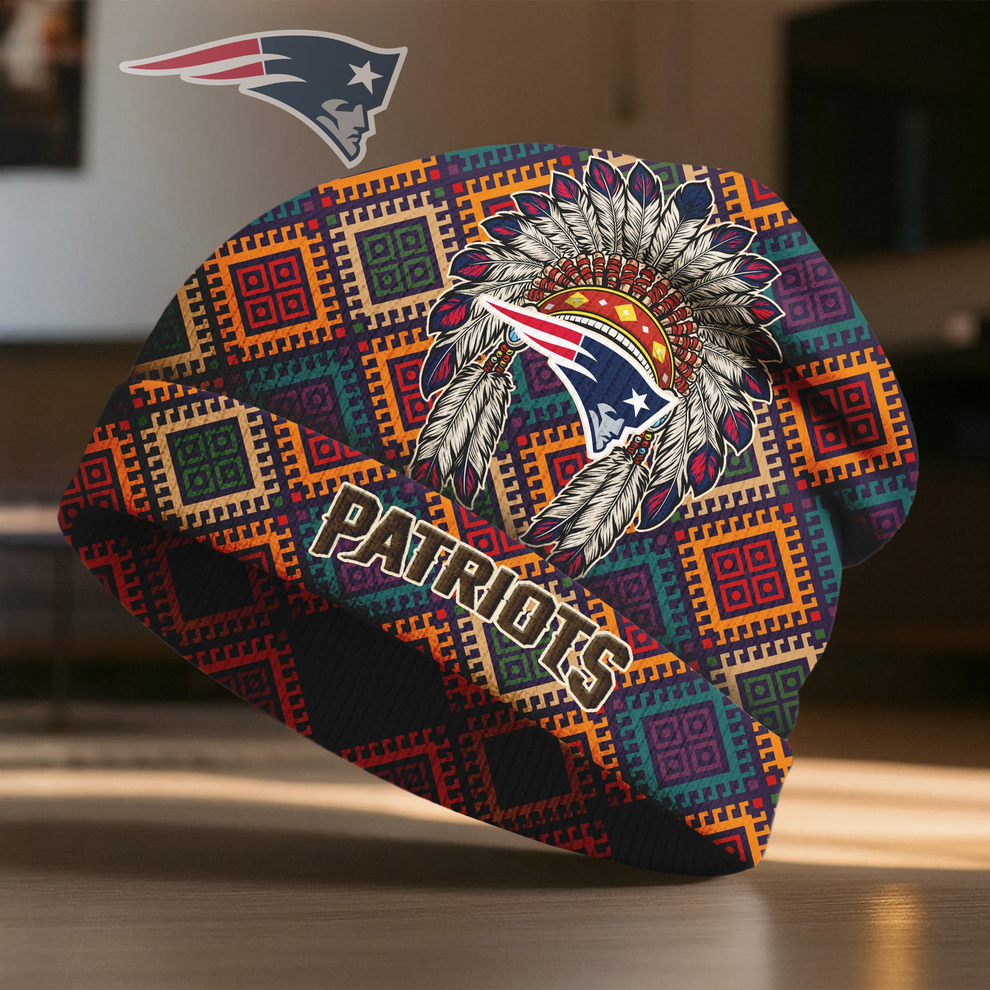 NEP x Premium NFL Native American Heritage Beanie Hat NY NAK CTKT