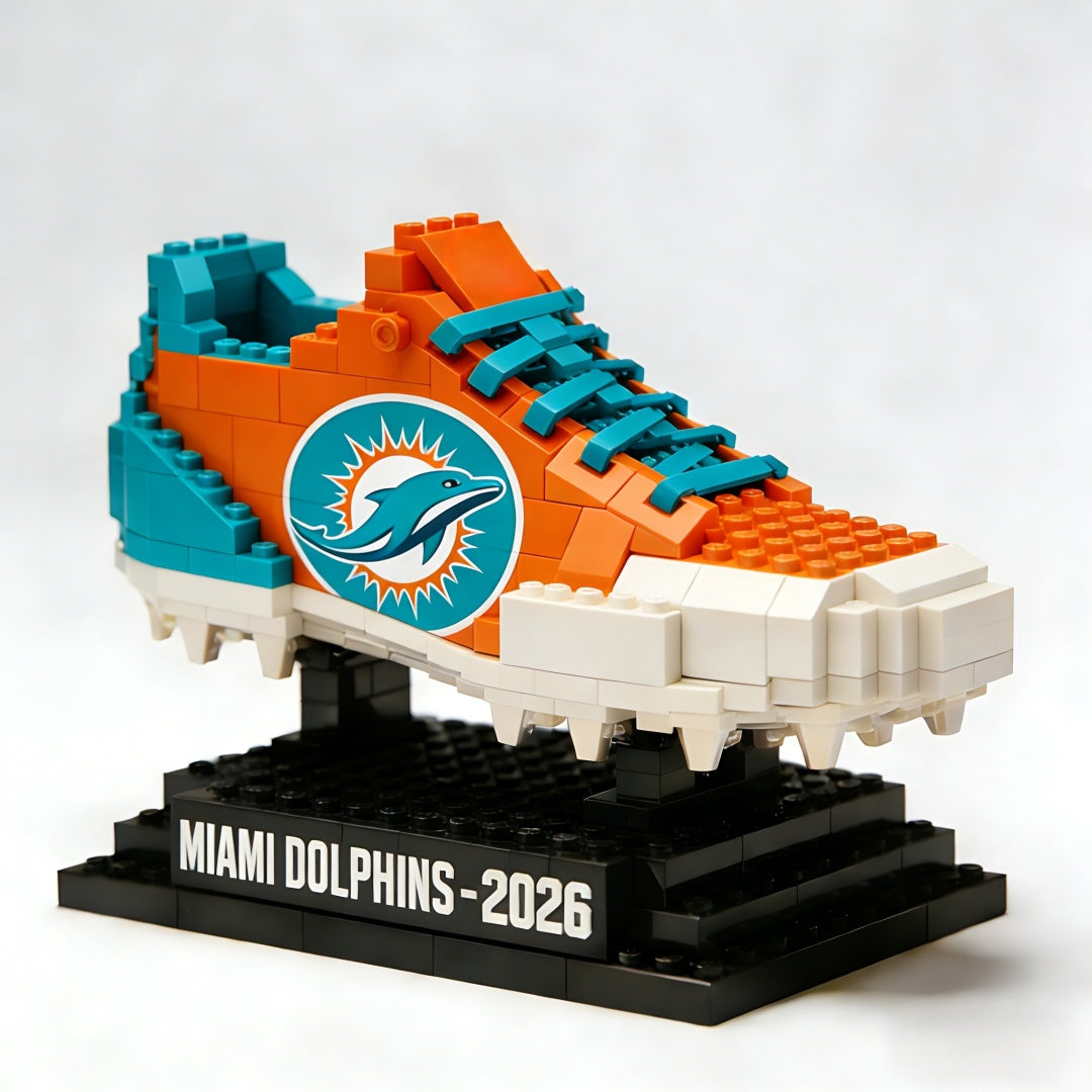 NFL Football Team Shoes Building Blocks HLP HLPHUONG