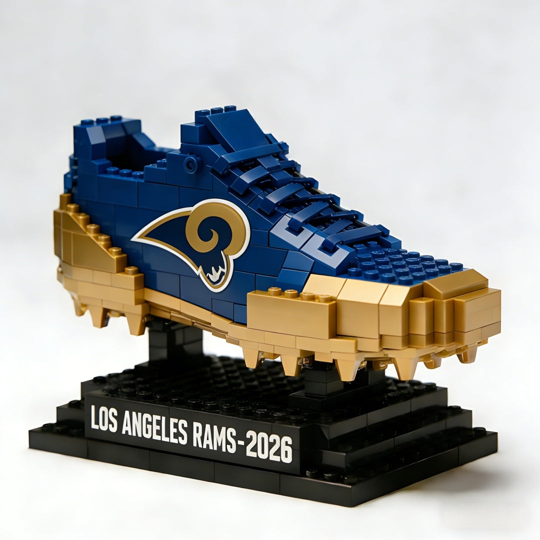 NFL Football Team Shoes Building Blocks HLP HLPHUONG