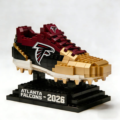 NFL Football Team Shoes Building Blocks HLP HLPHUONG