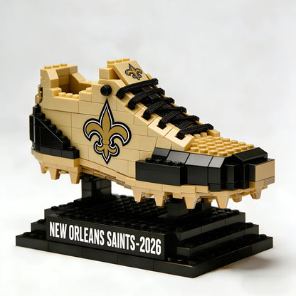 NFL Football Team Shoes Building Blocks HLP HLPHUONG