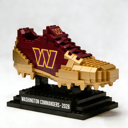 NFL Football Team Shoes Building Blocks HLP HLPHUONG