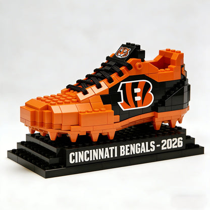 NFL Football Team Shoes Building Blocks HLP HLPHUONG