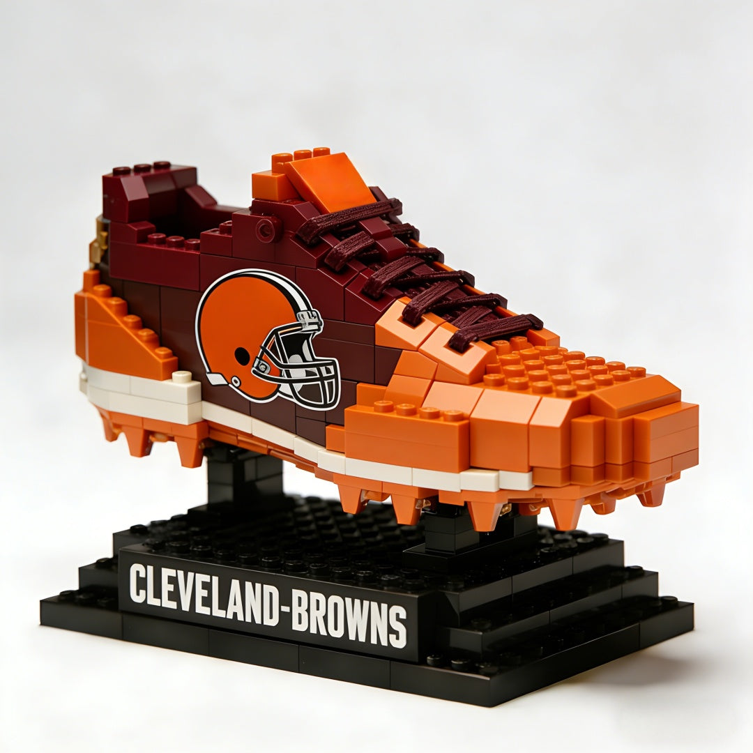 NFL Football Team Shoes Building Blocks HLP HLPHUONG