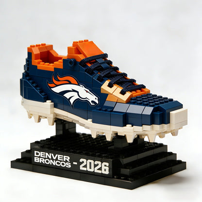 NFL Football Team Shoes Building Blocks HLP HLPHUONG