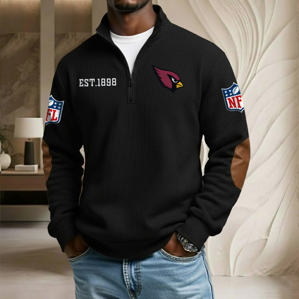 NFL x ARI EST Stand Collar Half-zip Sweatshirt HLP HLPHUONG