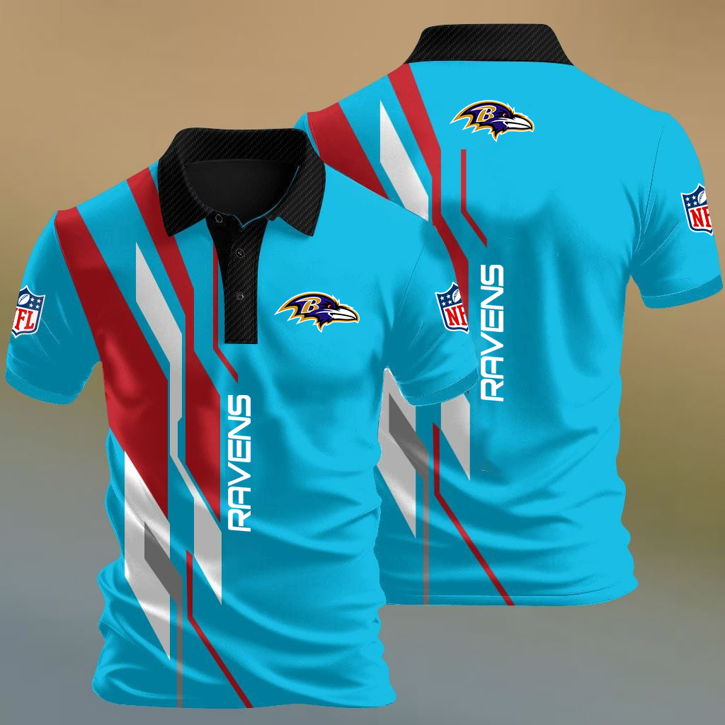 NFL x BAL Premium Polo Shirt HLP HLPHUONG