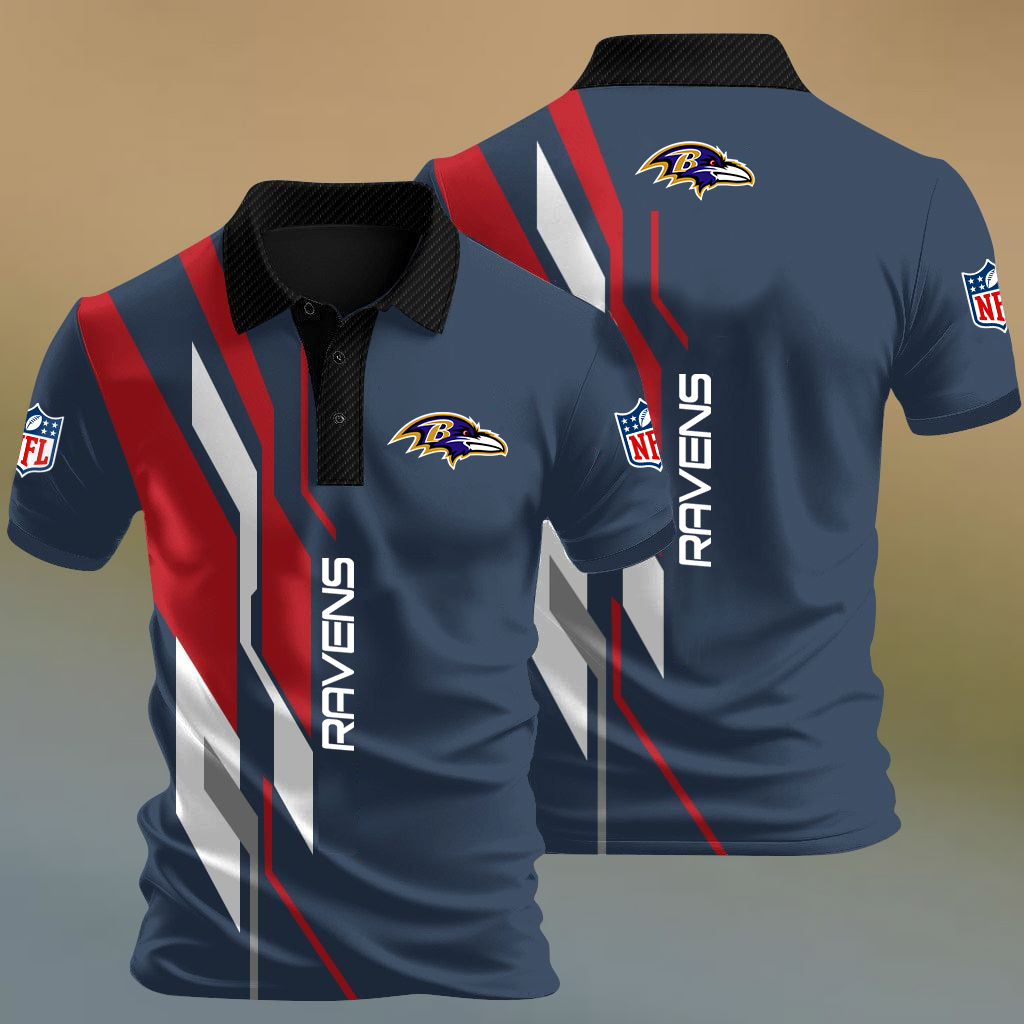 NFL x BAL Premium Polo Shirt HLP HLPHUONG