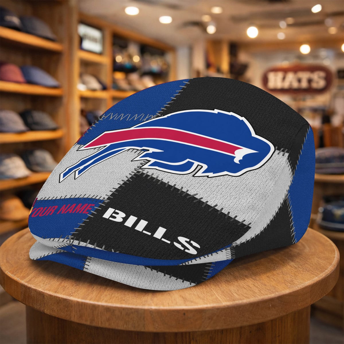 NFL x BUF Custom Name Jeff Cap HLP HLPHUONG