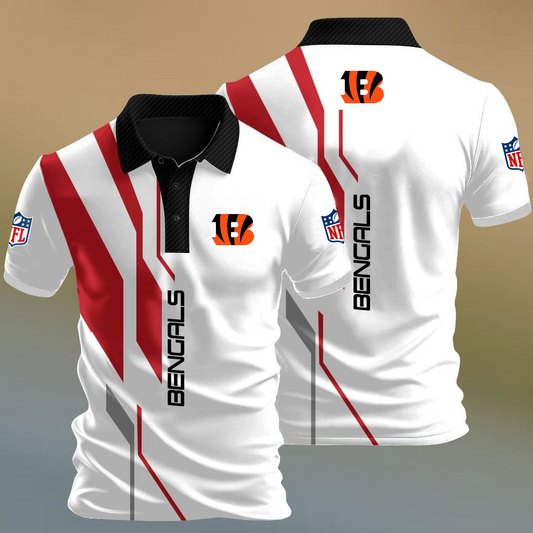 NFL x CIN Premium Polo Shirt HLP HLPHUONG