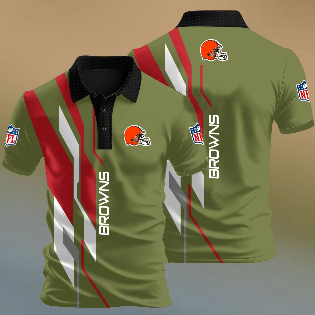 NFL x CLE Premium Polo Shirt HLP HLPHUONG