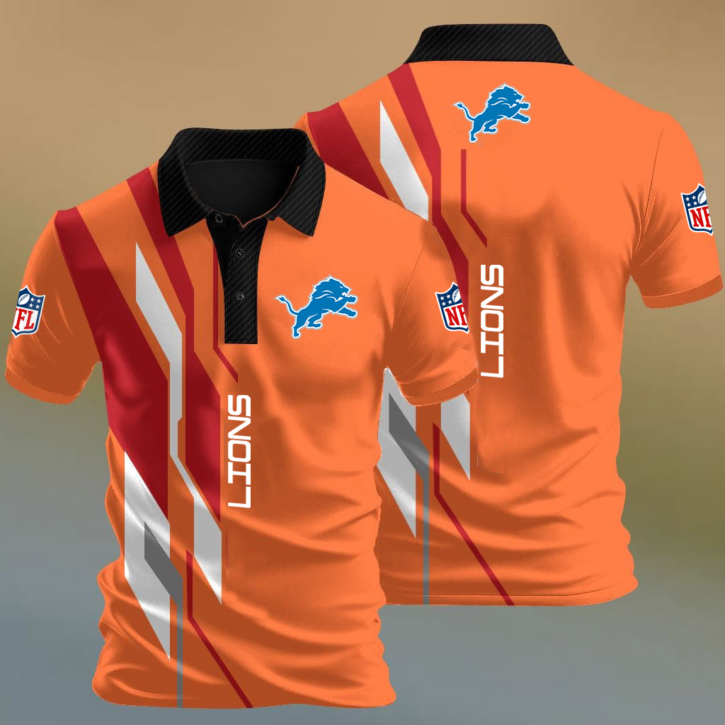 NFL x DET Premium Polo Shirt HLP HLPHUONG