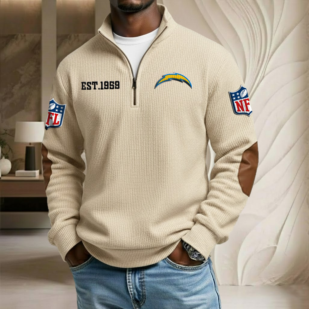 NFL x LAC EST Stand Collar Half-zip Sweatshirt HLP HLPHUONG