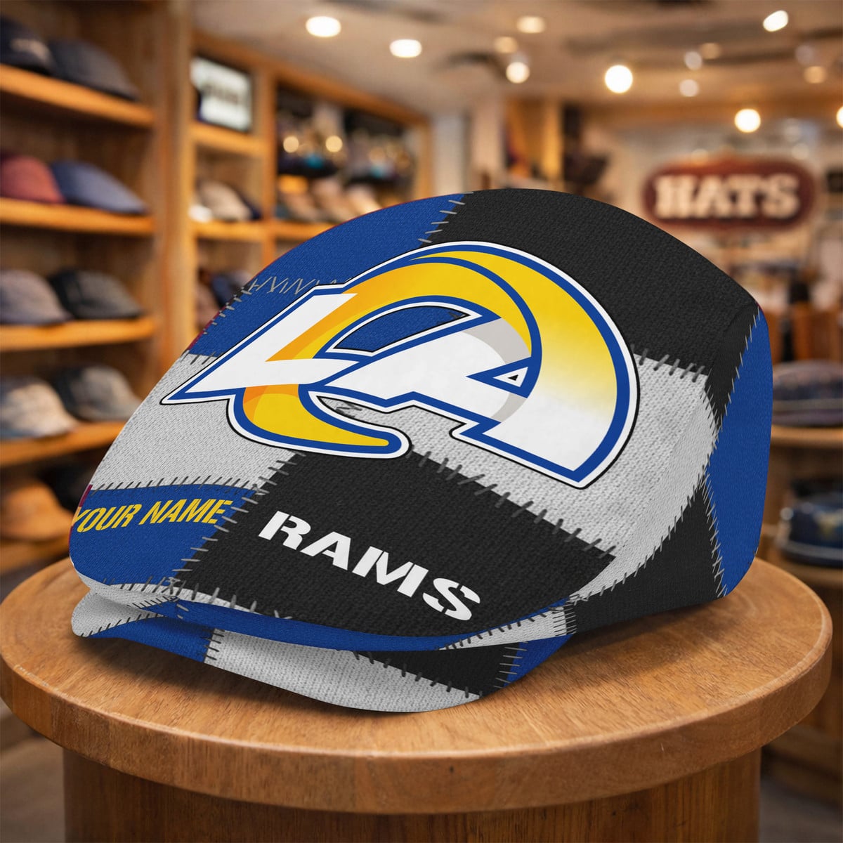 NFL x LAR Custom Name Jeff Cap HLP HLPHUONG