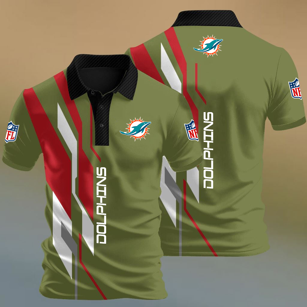 NFL x MIA Premium Polo Shirt HLP HLPHUONG