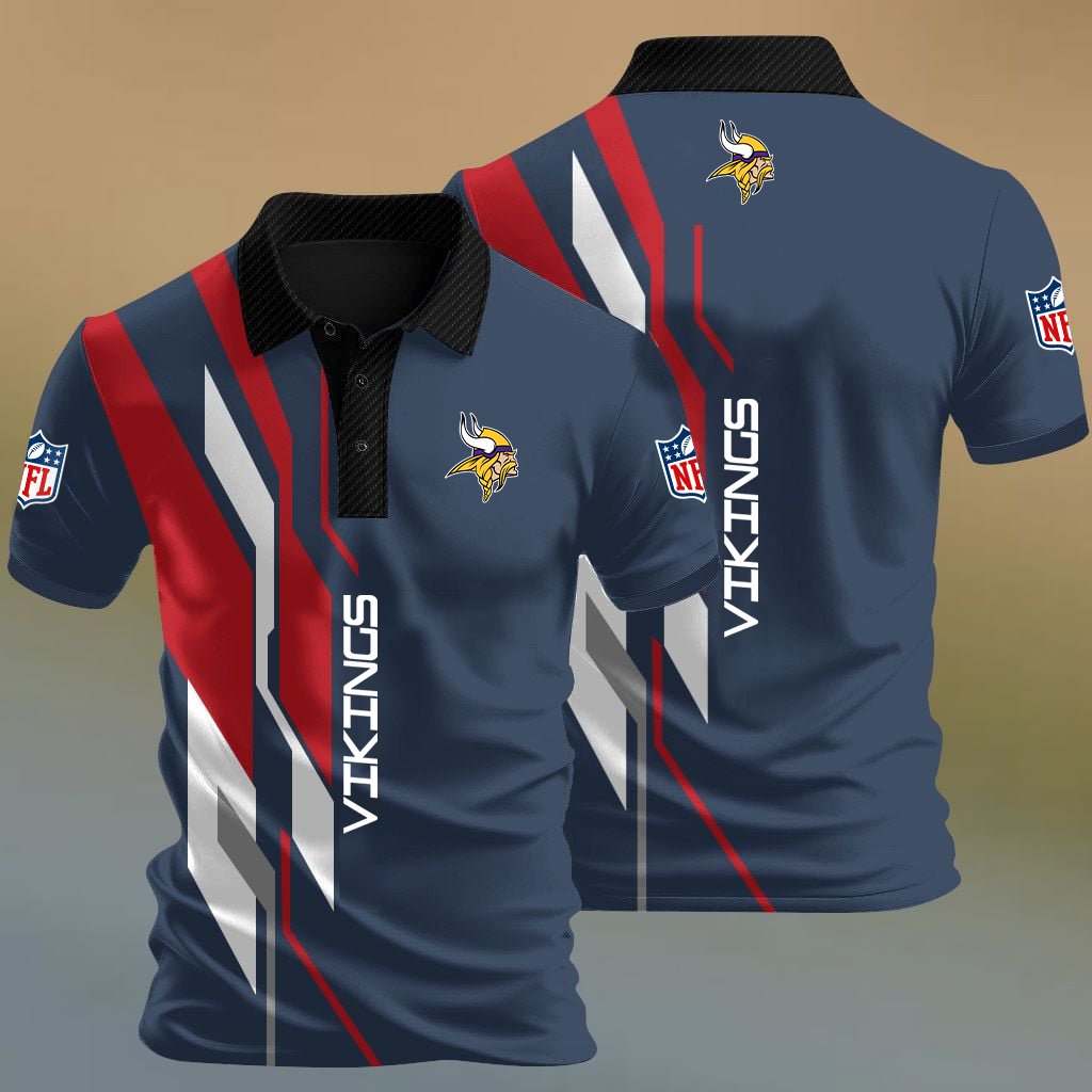 NFL x MIN Premium Polo Shirt HLP HLPHUONG