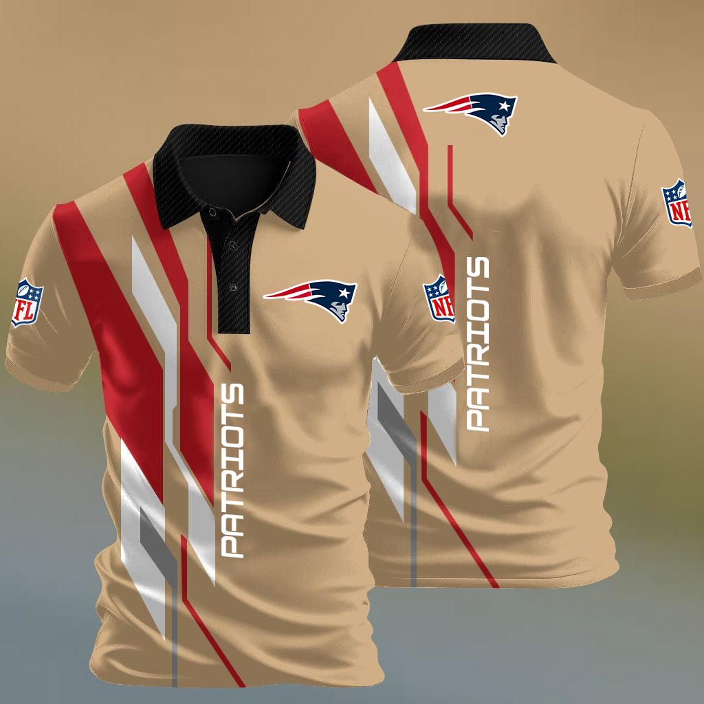 NFL x NE Premium Polo Shirt HLP HLPHUONG