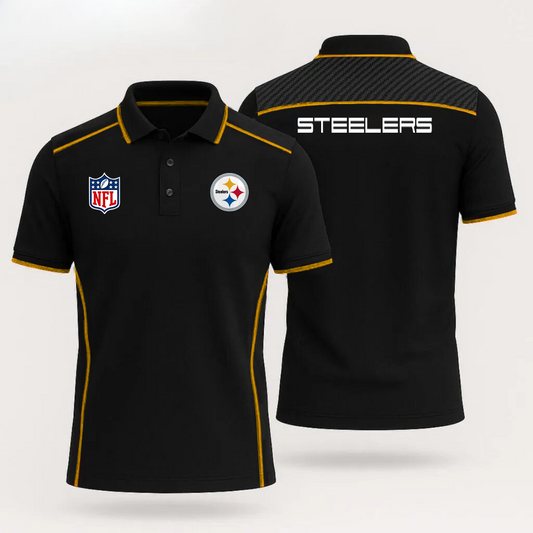 NFL x PIT Line Premium Polo Shirt HLP HLPHUONG