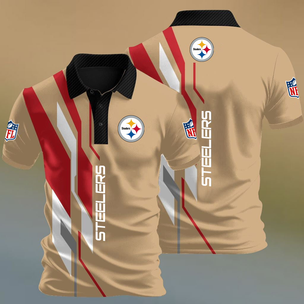NFL x PIT Premium Polo Shirt HLP HLPHUONG